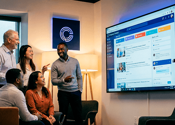 migração de intranets